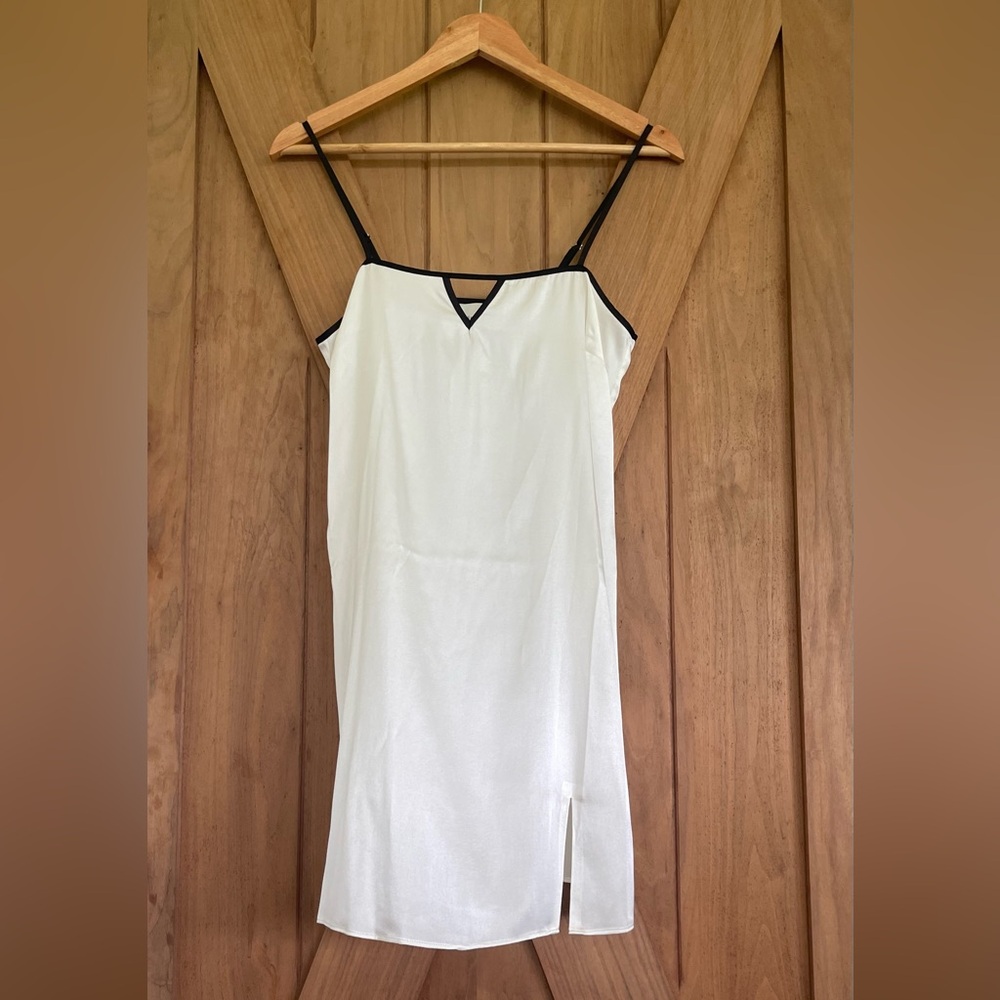 Fleur du Mal silk slip dress NWT